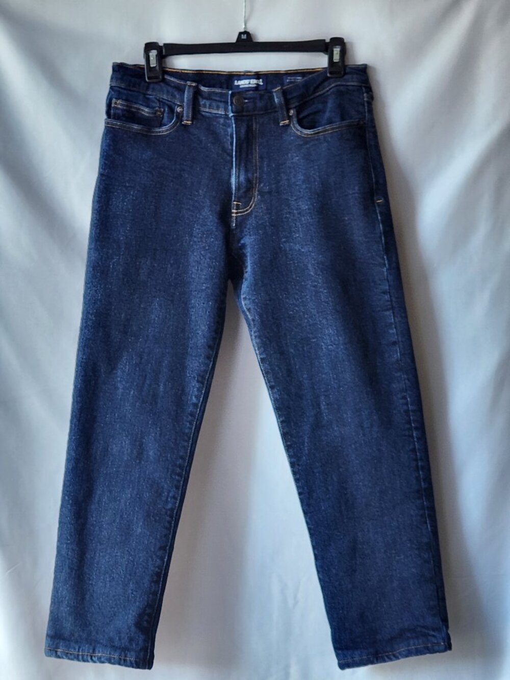 Lands' End Jeans Flanel Lined Traditional Classic Fit Size 30